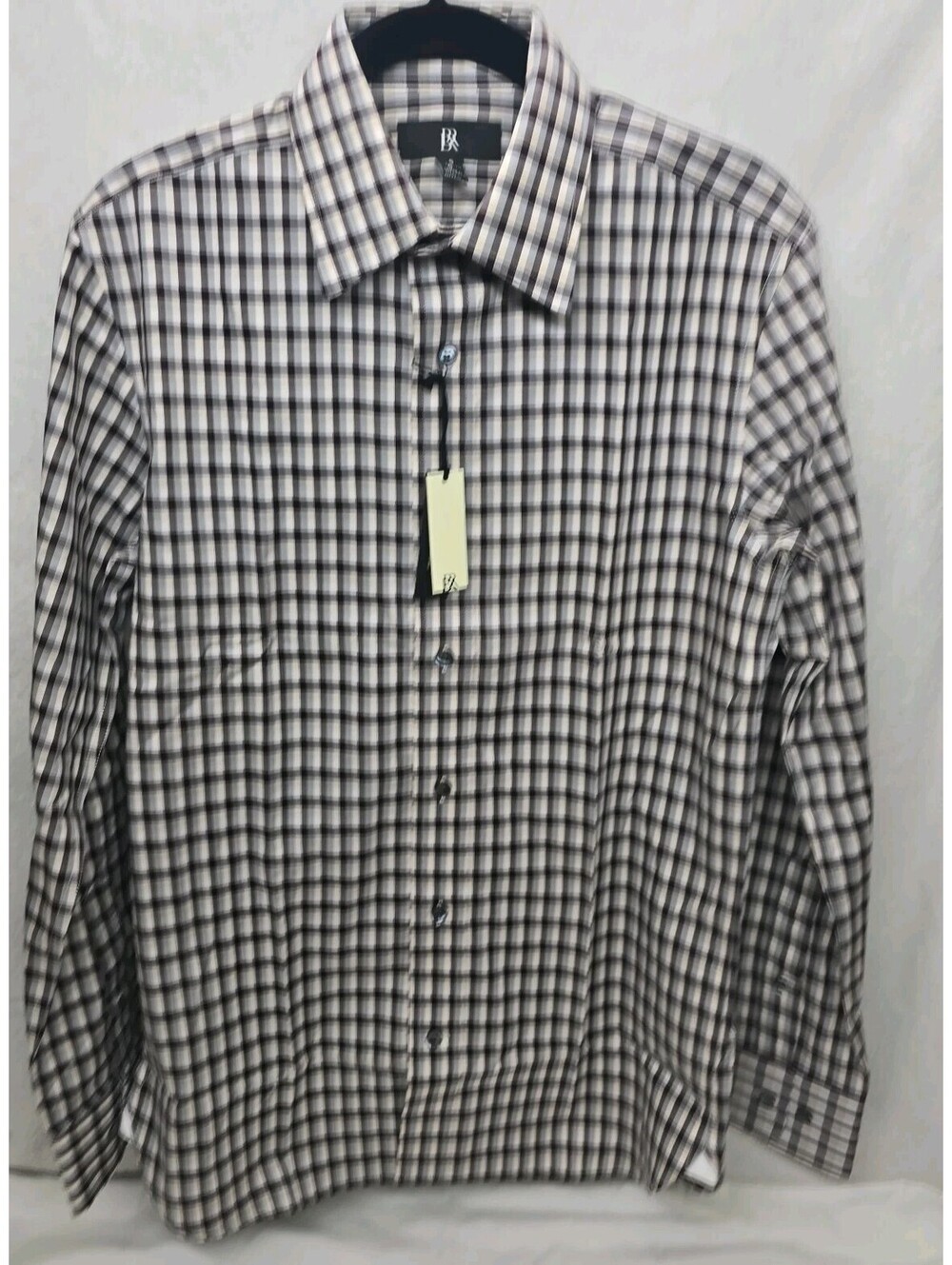 Banana Republic Shirt Men Small Slim Fit Plaid Button Down Long Sleeve NEW